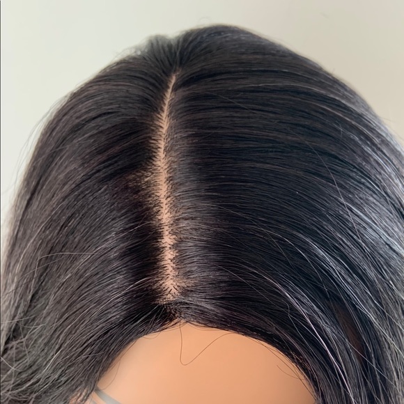 “Put On & Go” 24” Ombre Blue Premium Fiber Wig that is Curl/Flat Iron Safe - Picture 2 of 14